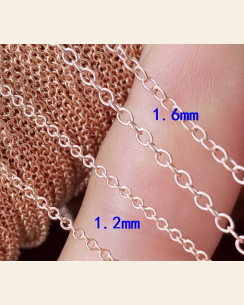 Rose Gold Cable Chain