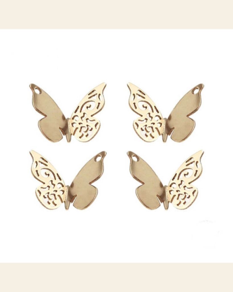 Vintage Butterfly Charm