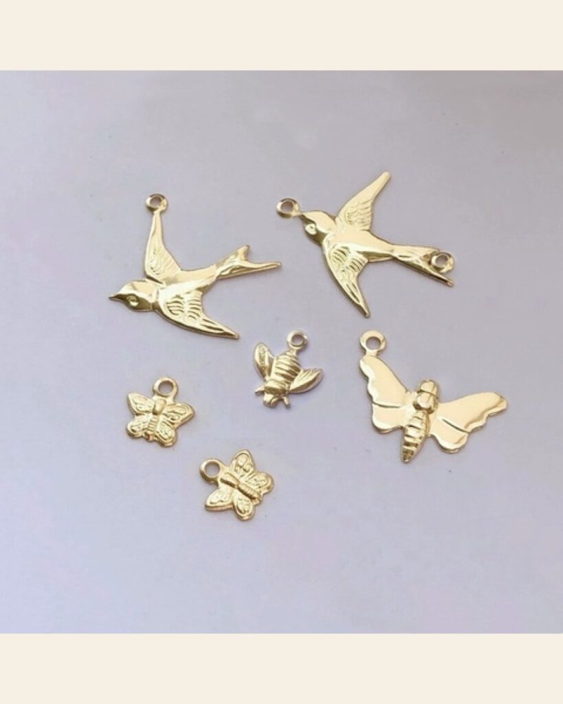 Bird & Insect Charm Collection