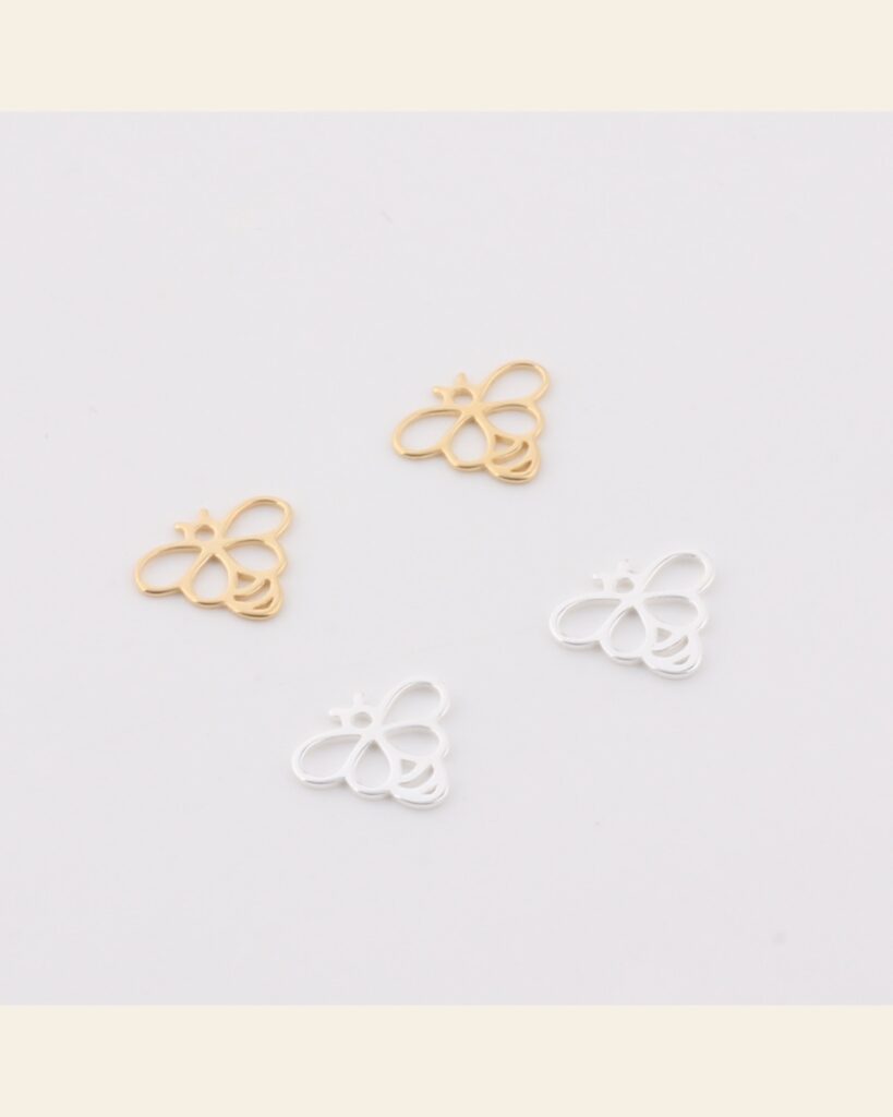 Winged Insect Charm